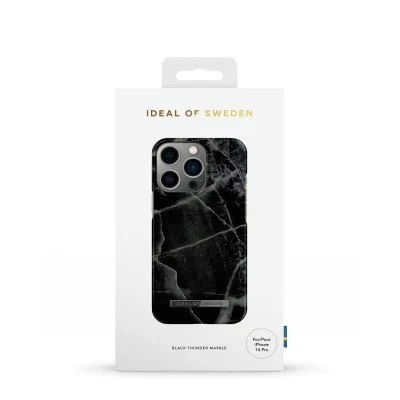 Ideal of Sweden Case for iPhone 14 Pro Fashion - Black Thunder